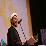 سخنرانی حجت الاسلام و المسلمین کمساری در مراسم اختتامیه جشنواره فیلم روح الله95