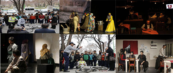 نخستین روز دومین جشنواره نمایشنامه نویسی و تئاتر روح الله از گلستان شهدا تا سالن ماه