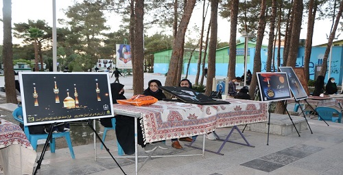 برگزاری  کارگاه خلق آثار هنری بمناسبت ایام ارتحال امام خمینی (س) 