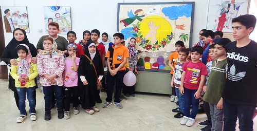 اجرای برنامه های فرهنگی هنری   ویژه کودکان  به مناسبت عید غدیردر نگارستان امام خمینی (ره) اصفهان