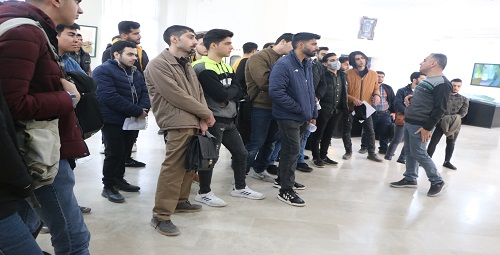 گزارش تصویری بازدید دانشجویان از نگارستان امام خمینی (س) اصفهان