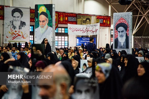 مراسم سی وششمین سالگرد ارتحال حضرت امام خمینی (ره) در گلستان شهدای اصفهان