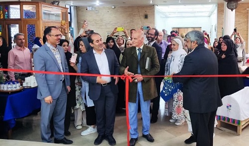 سومین نمایشگاه ملی دوخت سوکا درنگارستان امام خمینی (ره) اصفهان